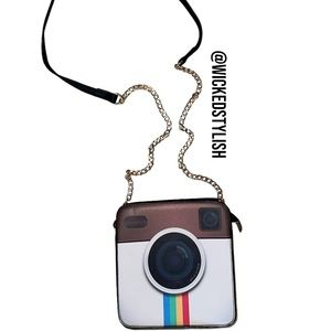 Melie Bianco Instagram camera crossbody bag purse📸